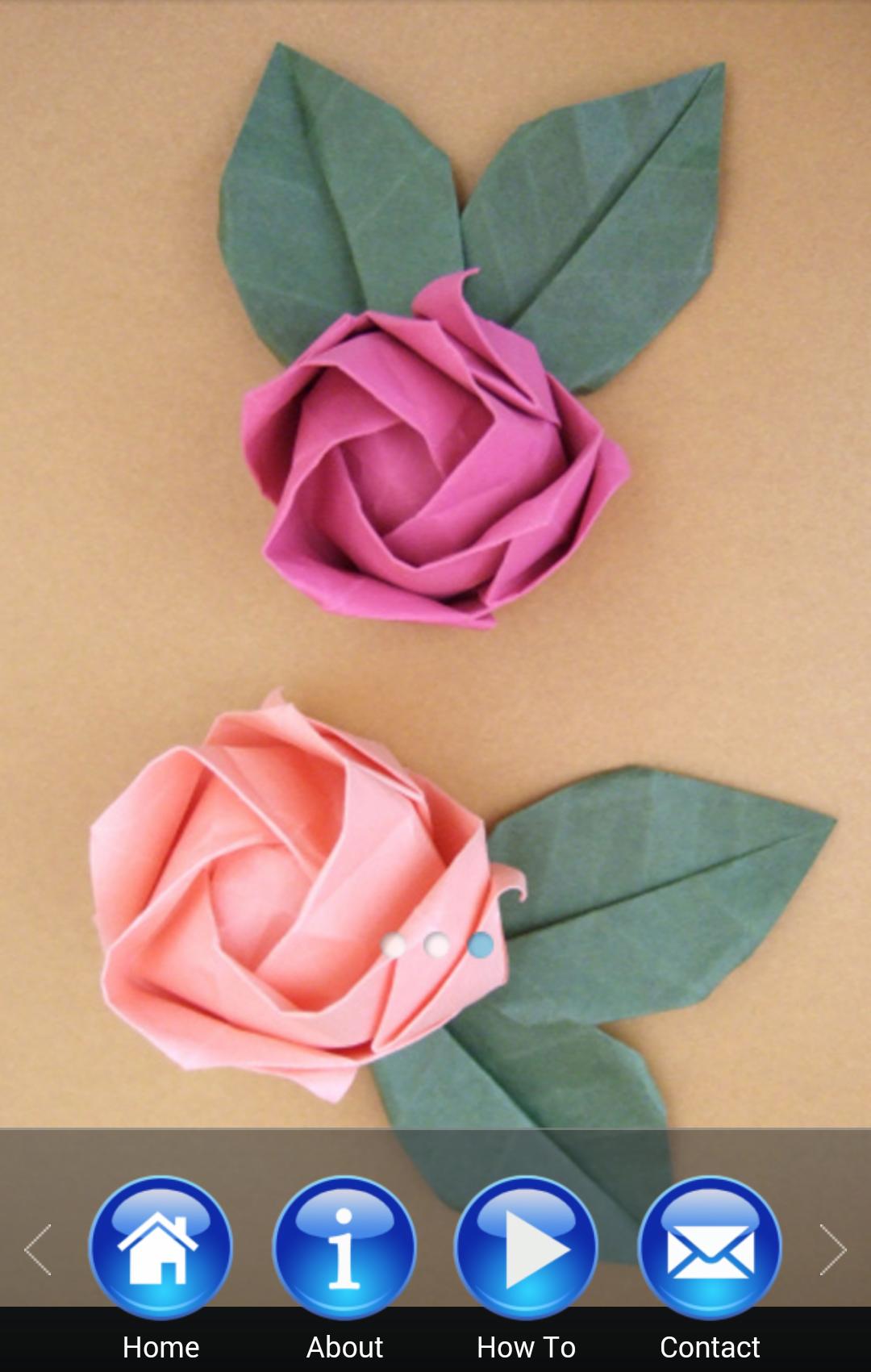 Easy Origami Flower Bouquet