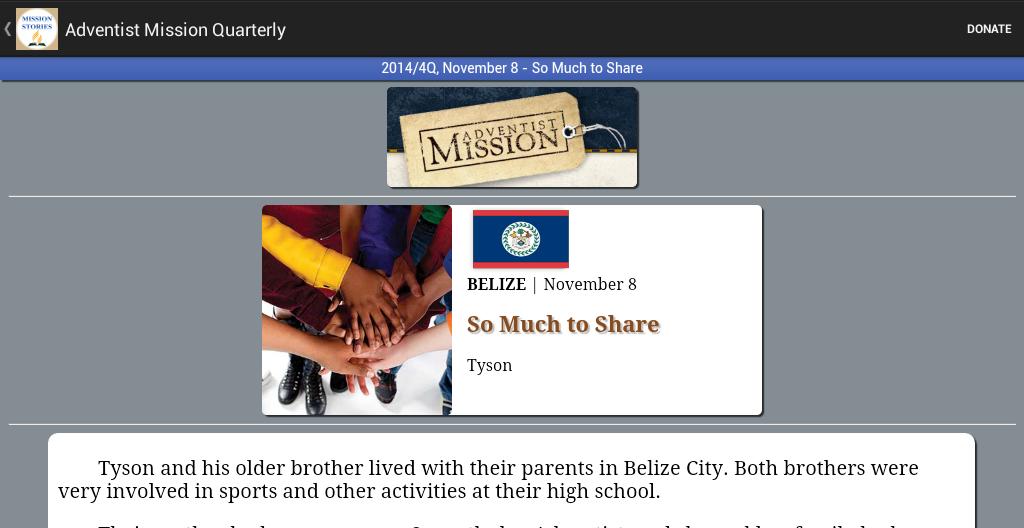 Adventist Mission Quarterly