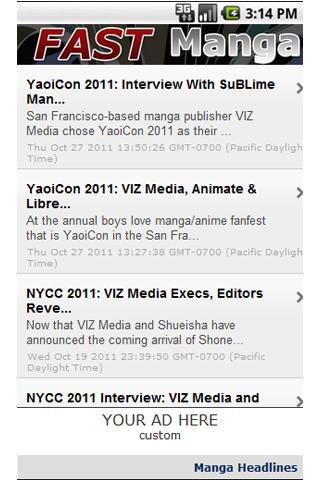 Fast Manga News