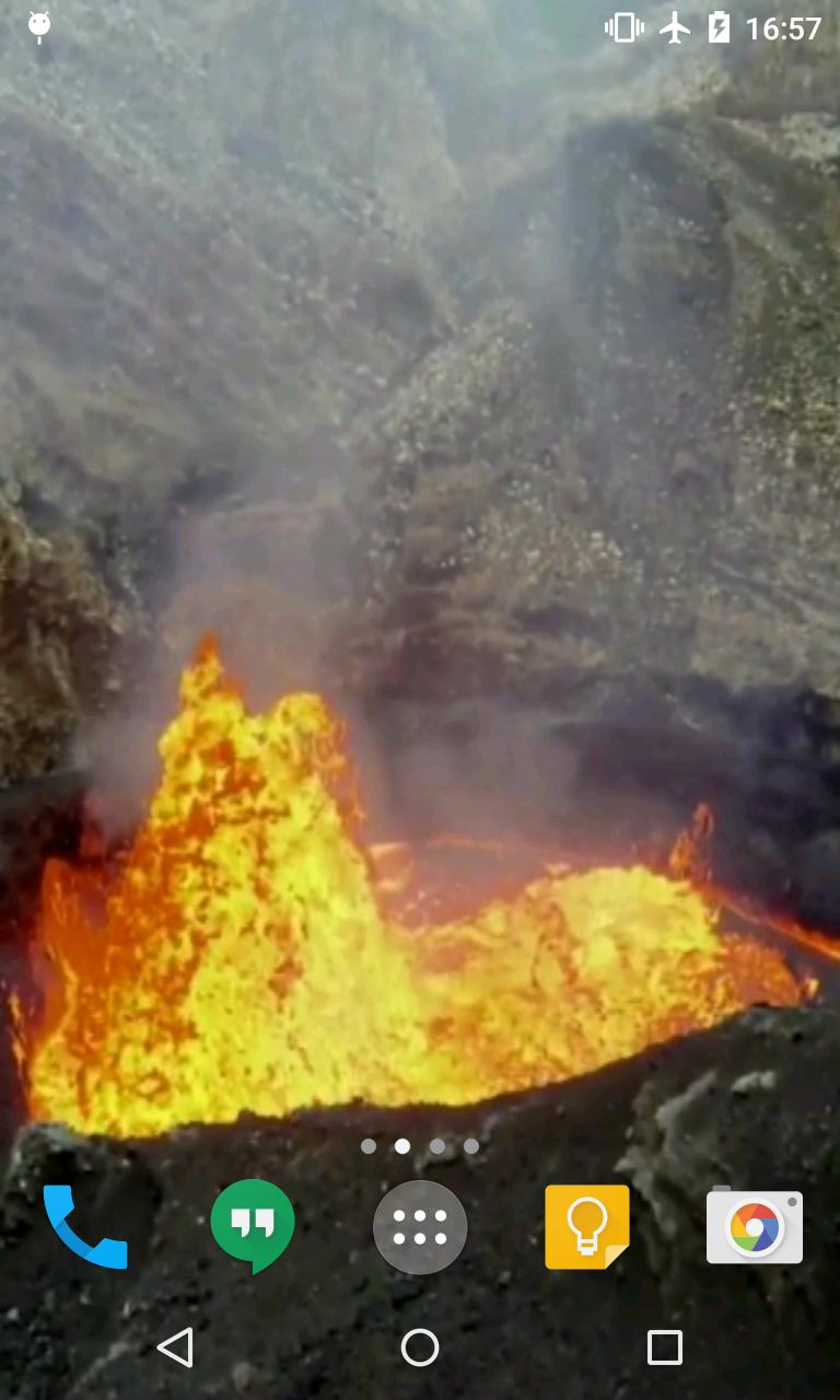 Volcano Live Wallpaper