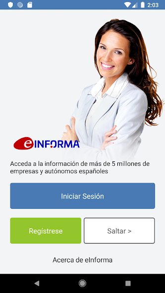 Buscador de Empresas eInforma