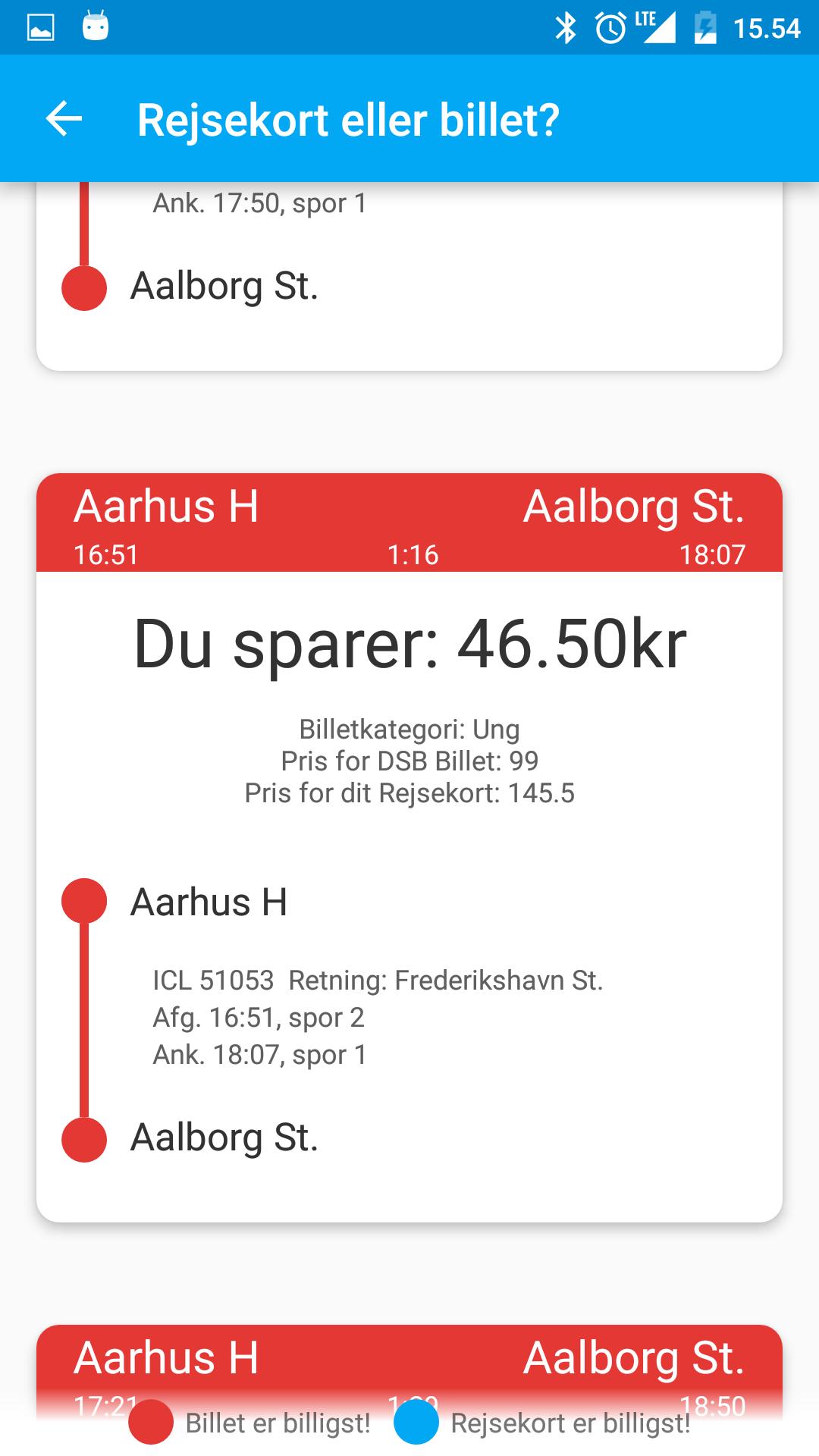 Rejsekort eller billet?