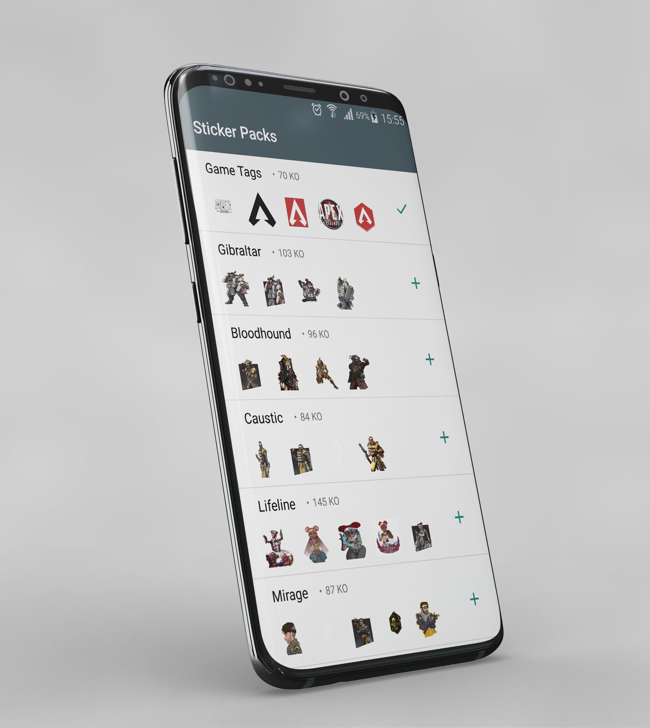 Apex Stickers for Whatsapp - WAStickerApps