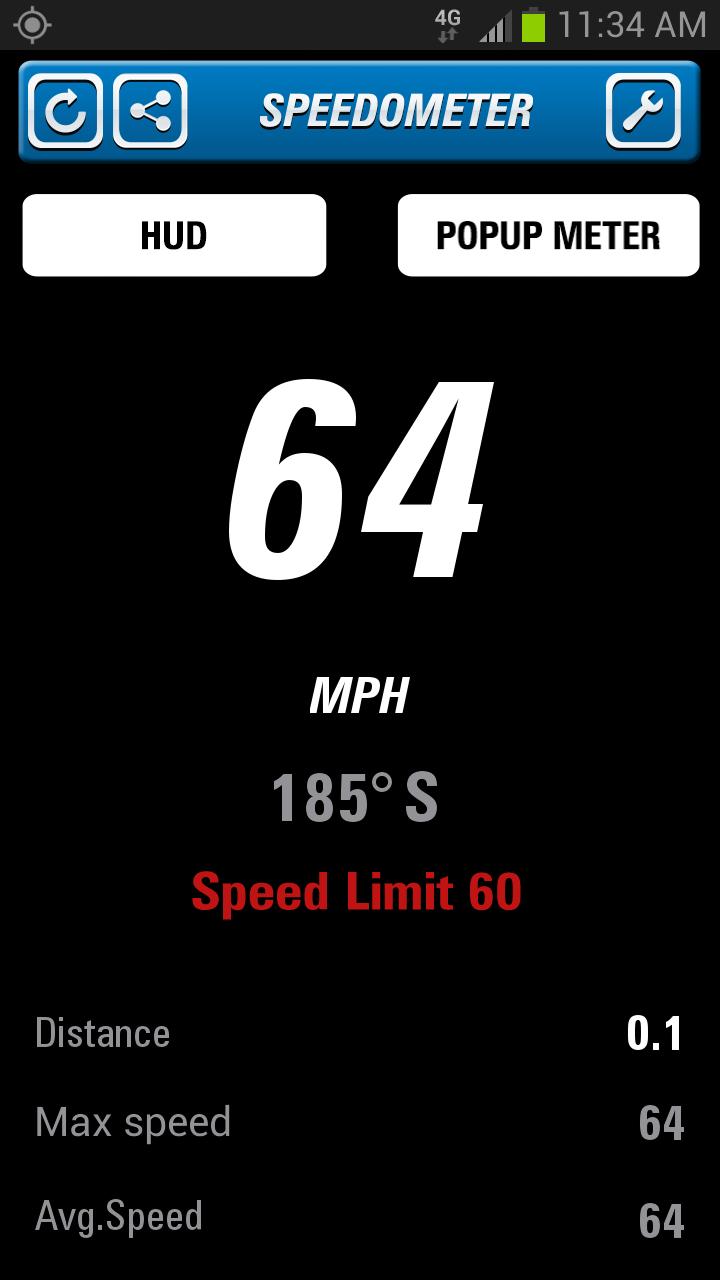 Speedometer and Chrono