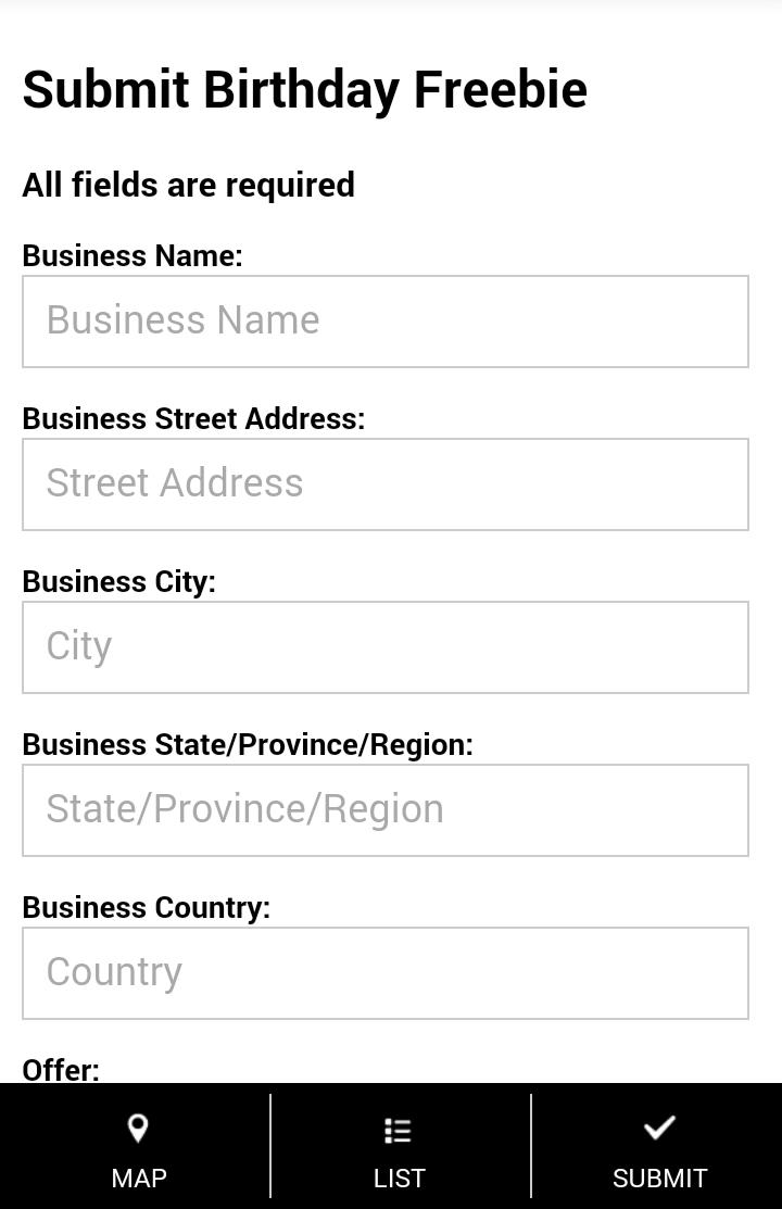 Birthday Radar Standard