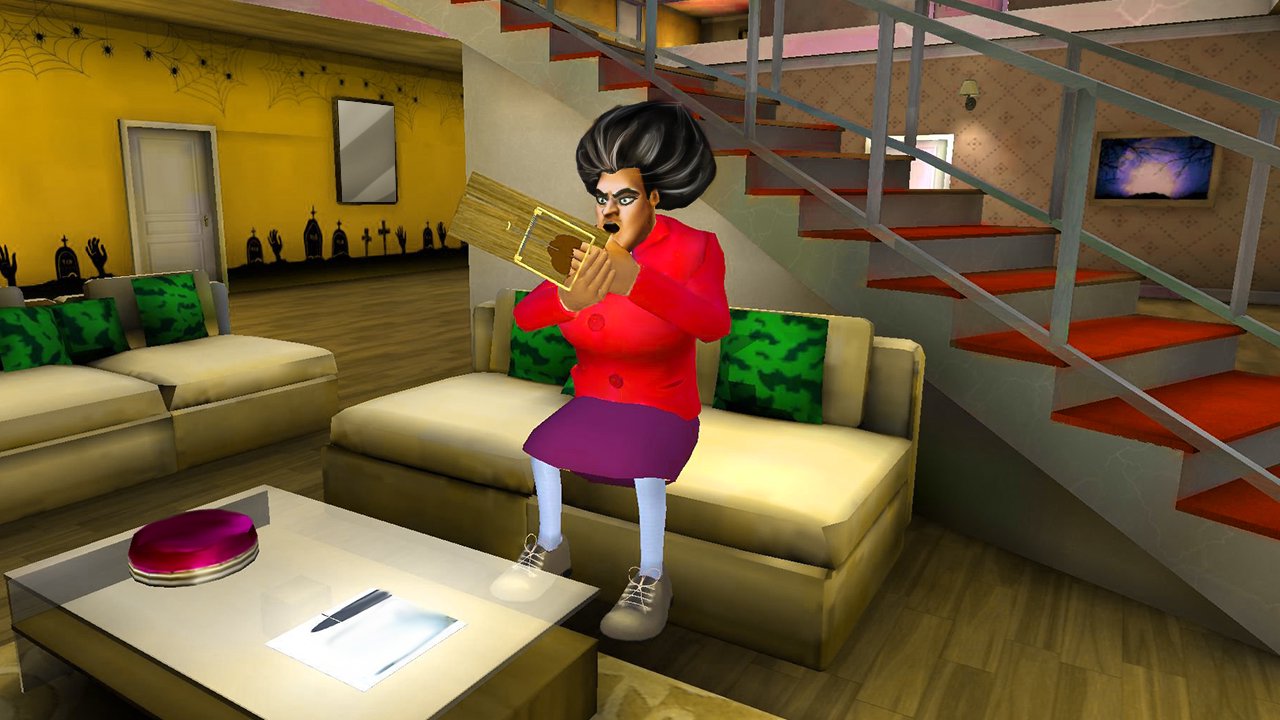 Bad Scary Evil Teacher: Horror School Life Game 3D