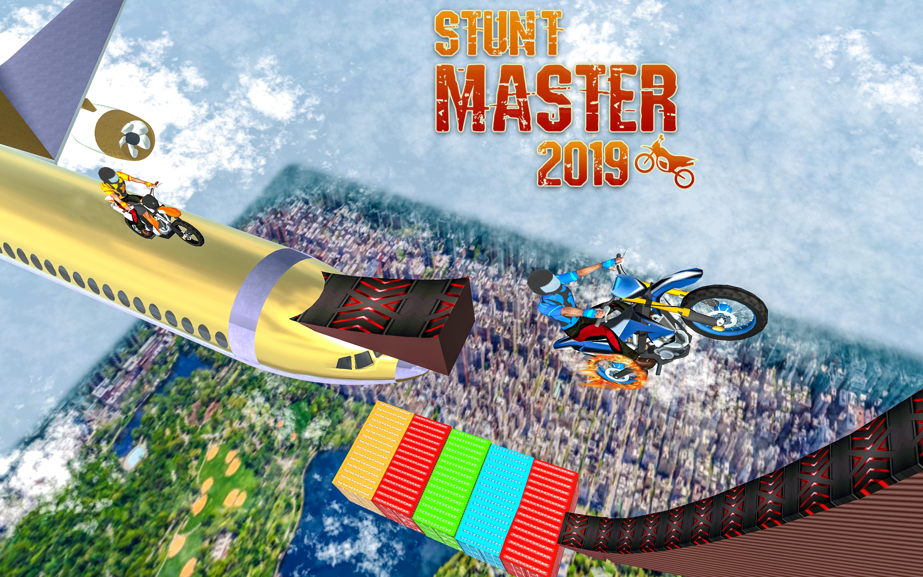 Bike Racing Master Ramp Stunt