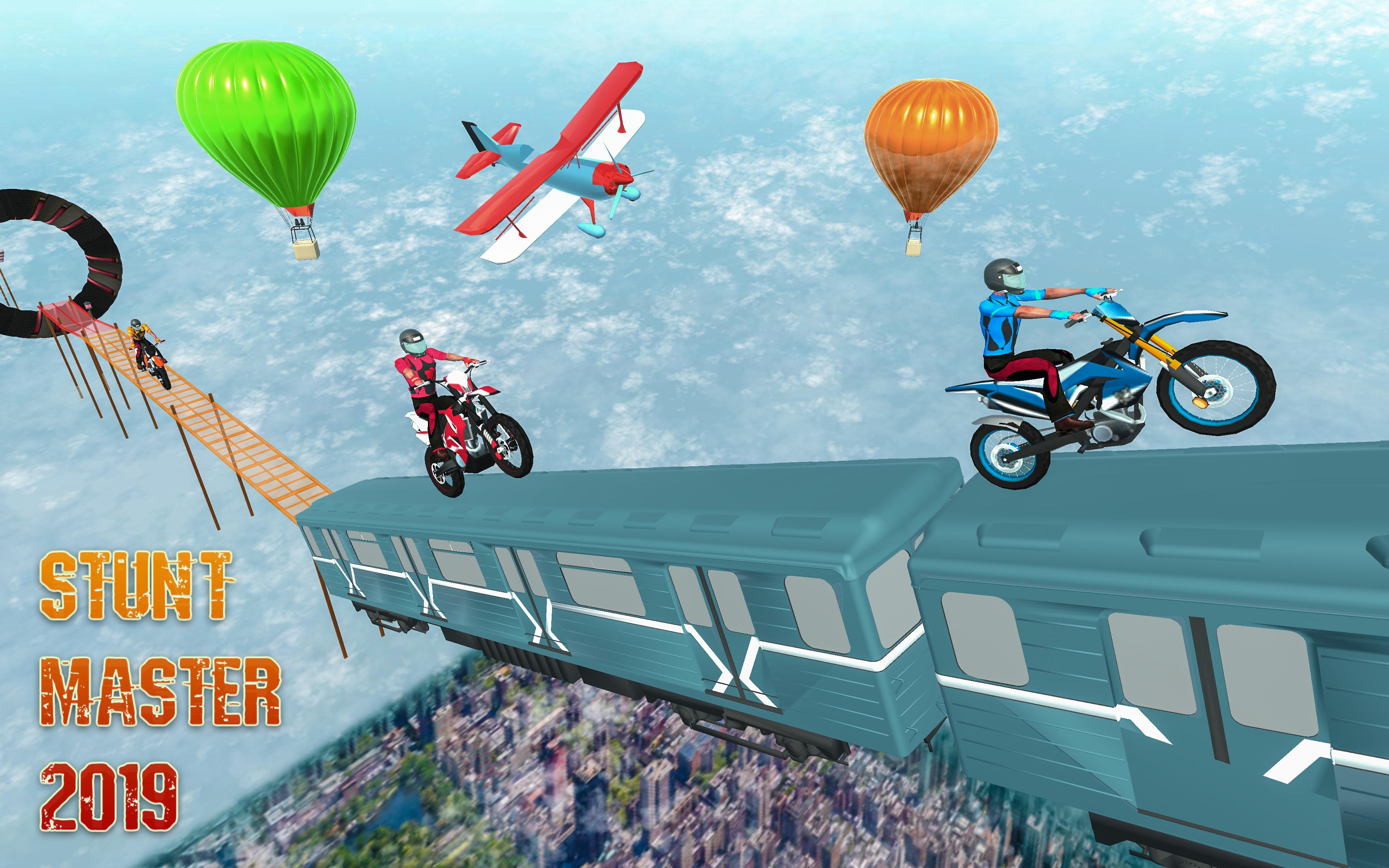 Bike Racing Master Ramp Stunt