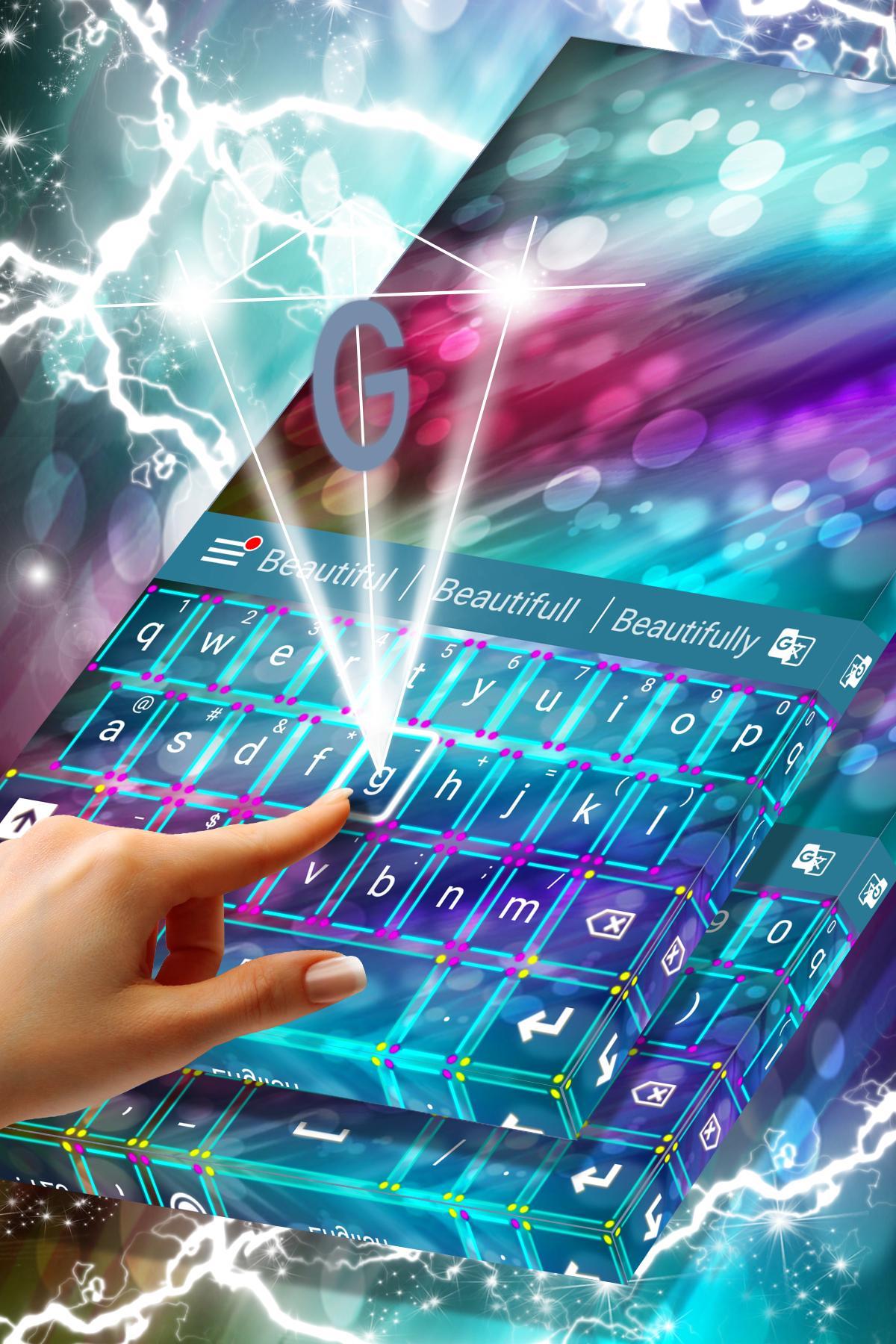 Cool Fantasy Keyboard Theme