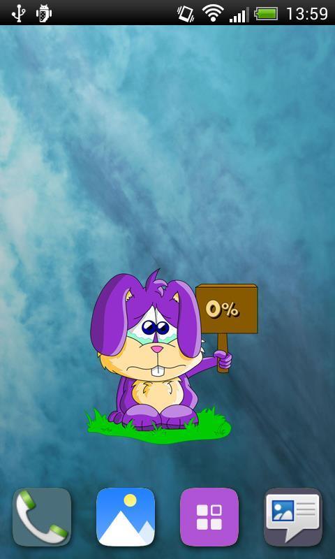 Bunny Battery Widget