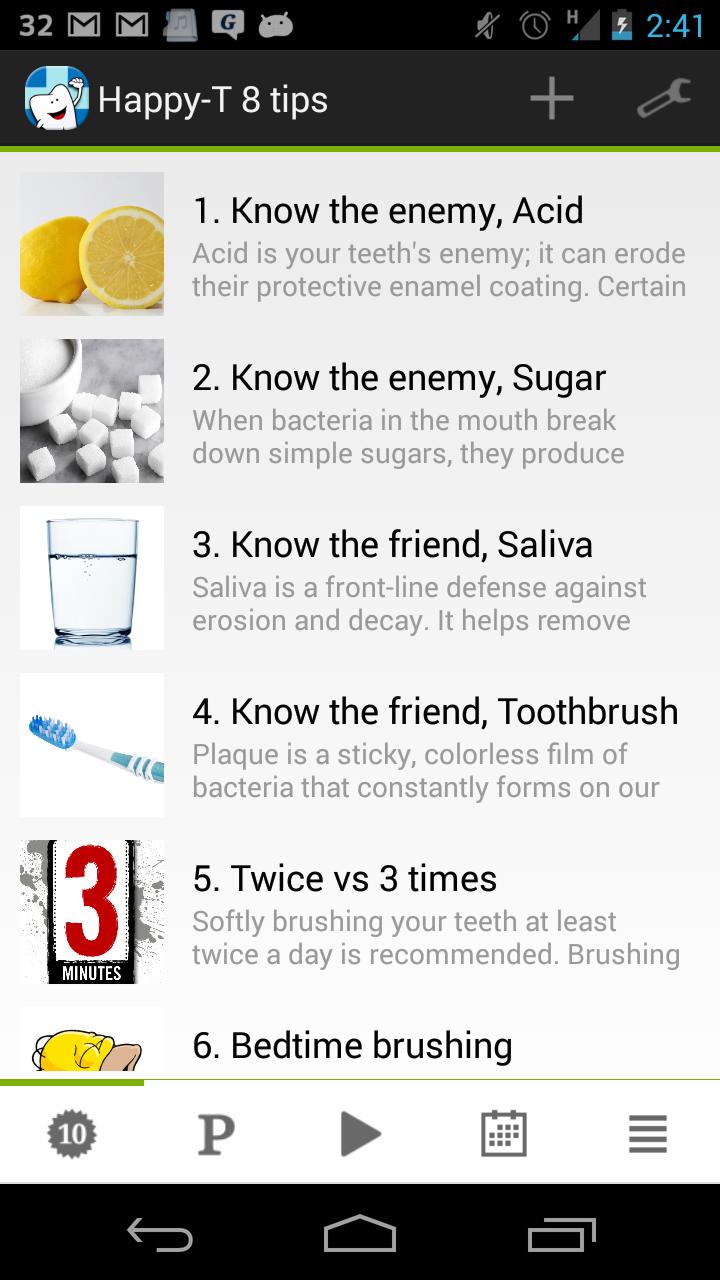 Healthy Teeth: Happy-T