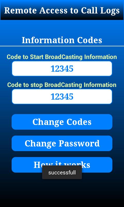 Remote Access to Call Logs