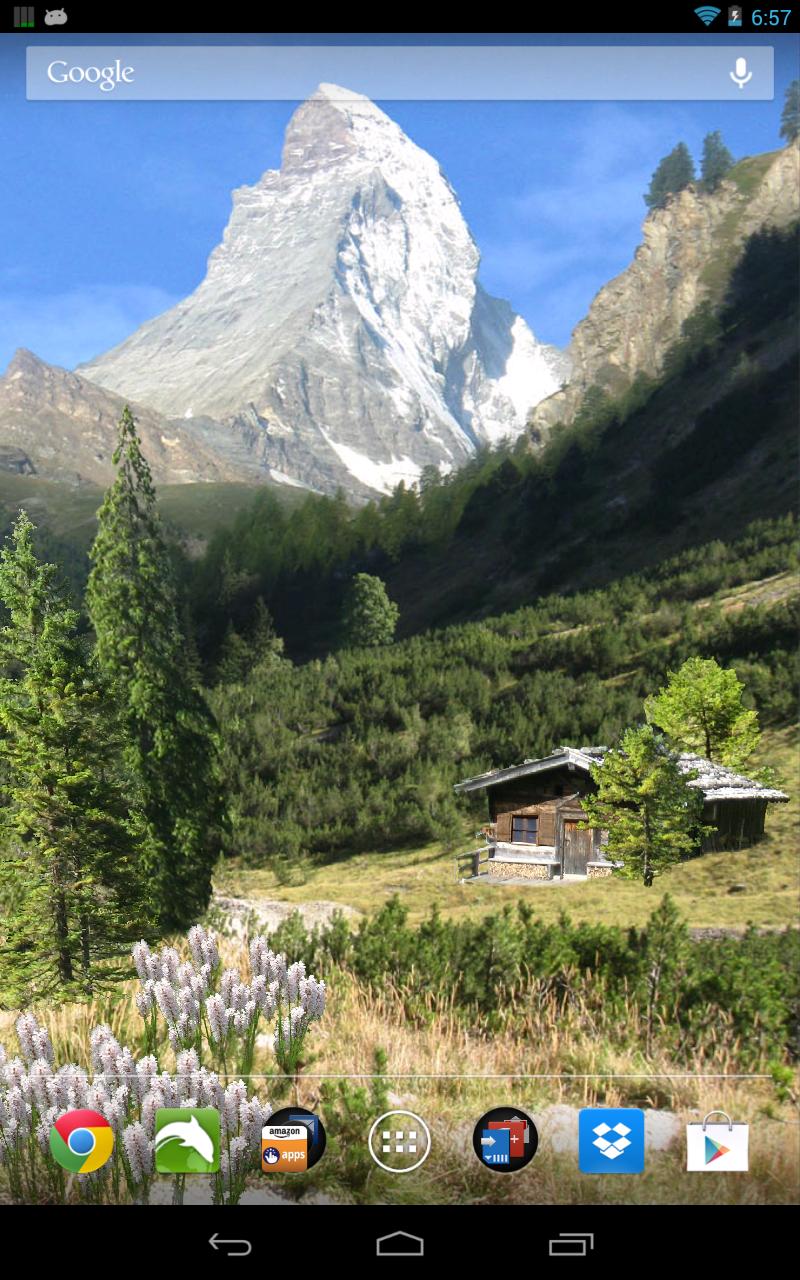 Mountains Live Wallpaper