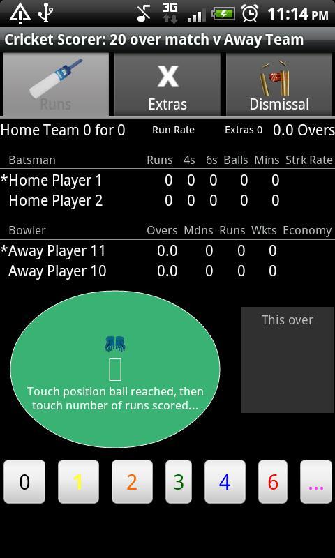 Cricket Scorer for Android