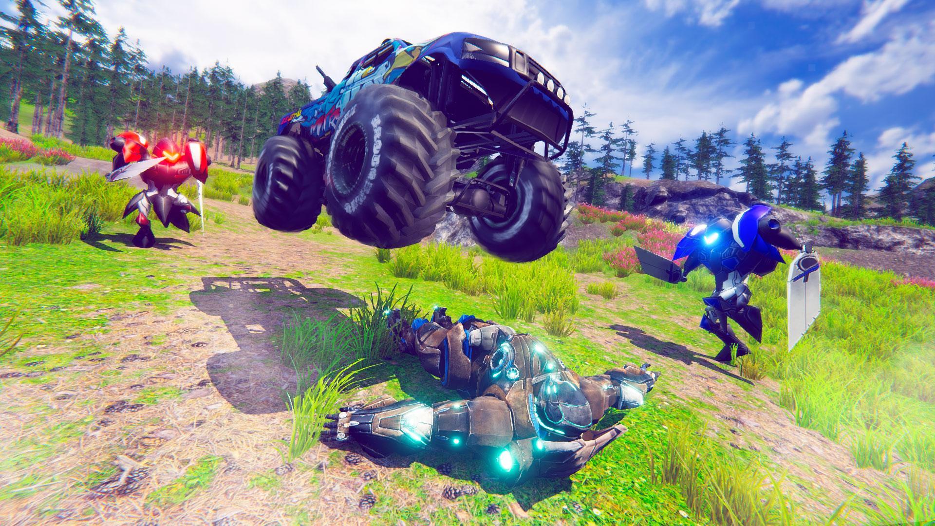 Monster Truck Robot Transformi