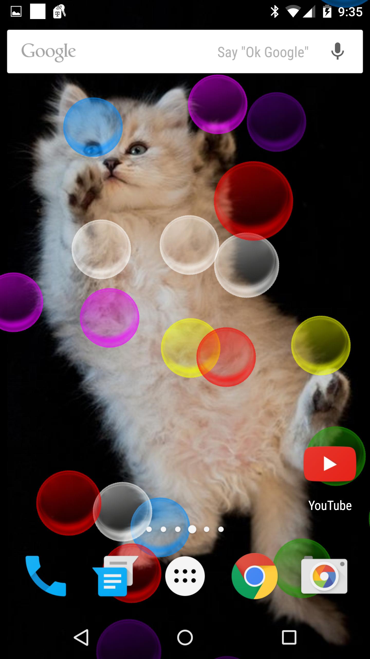 Bright Bubble Live Wallpaper