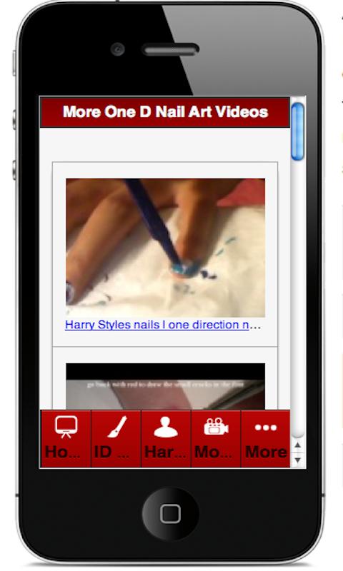 ONE DIRECTION NAIL ART