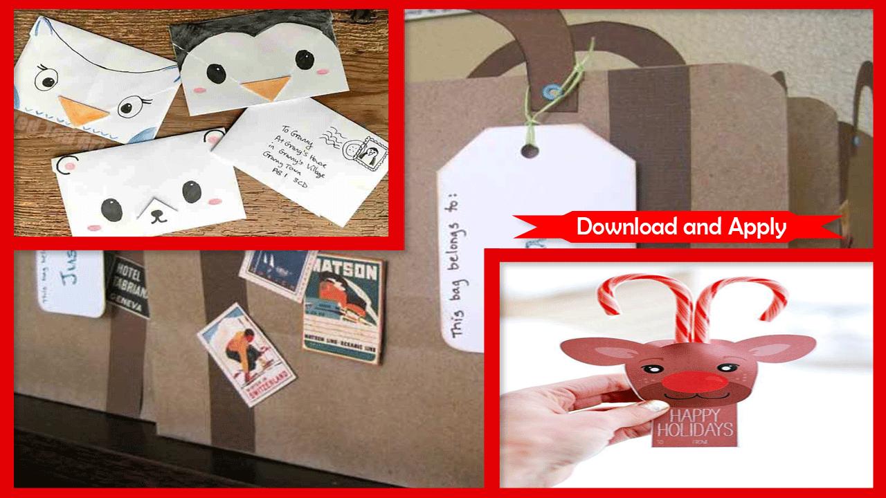 Christmas Gift Envelopes Craft Project
