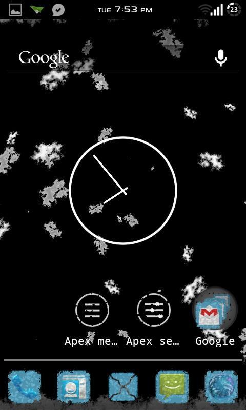 Torn Paper ICS Apex Theme Free