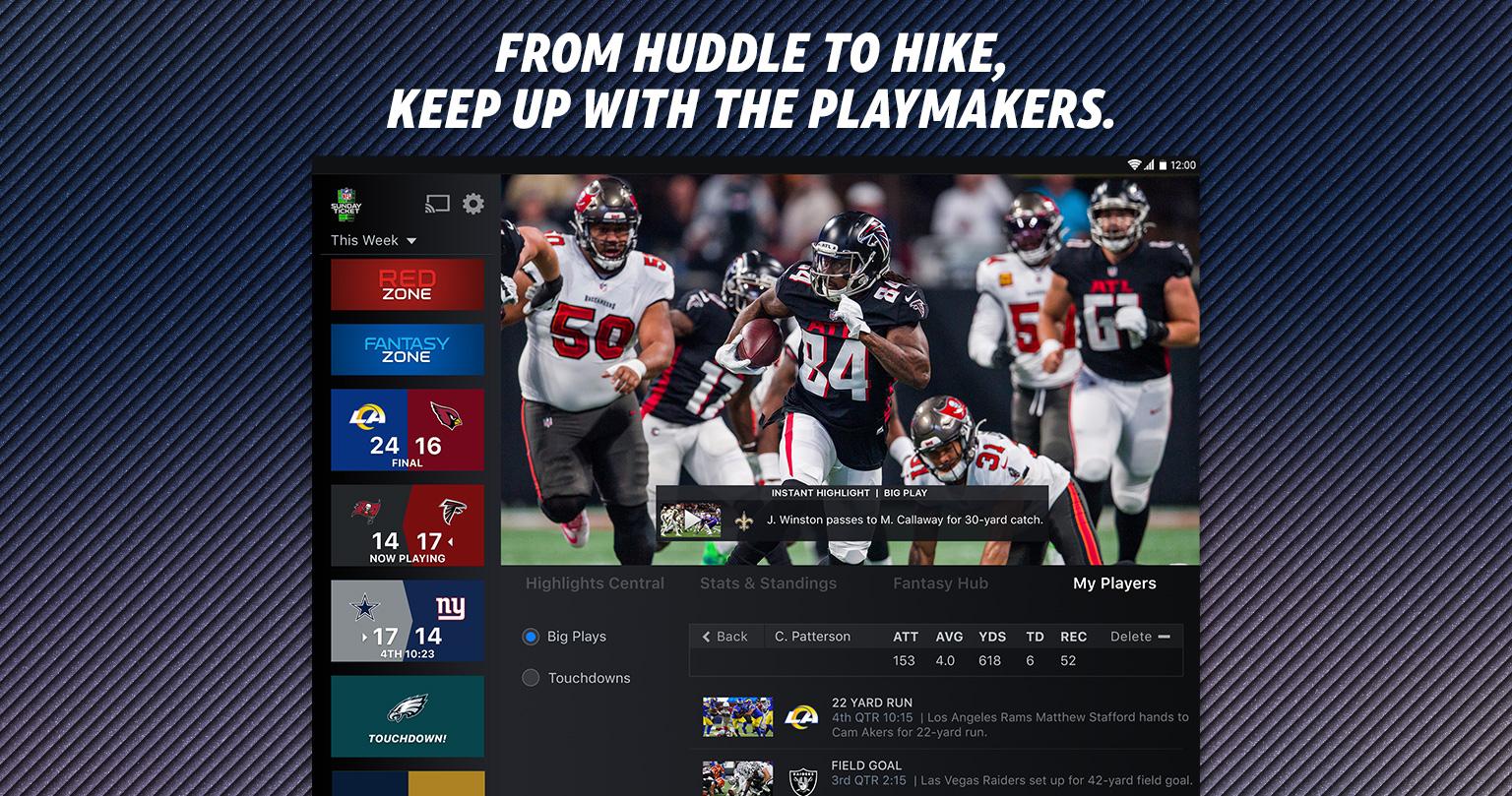 NFL SUNDAY TICKET TV & Tablet