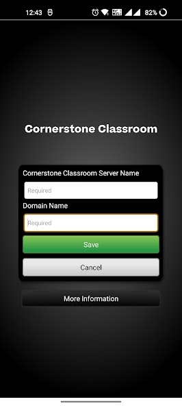 Cornerstone Classroom