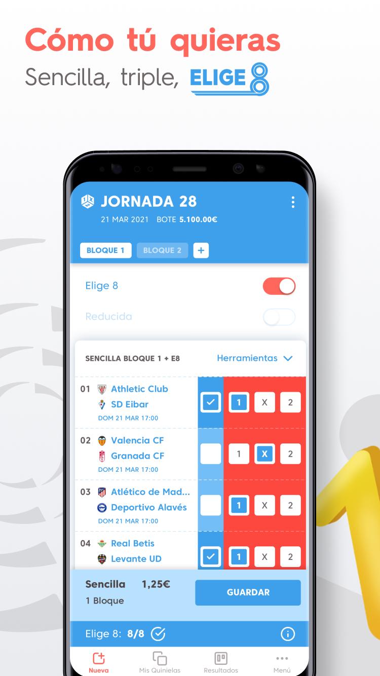 La Quiniela - App Oficial de LaLiga y SELAE