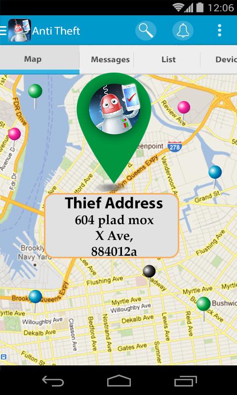 Lost Mobile address Tracker