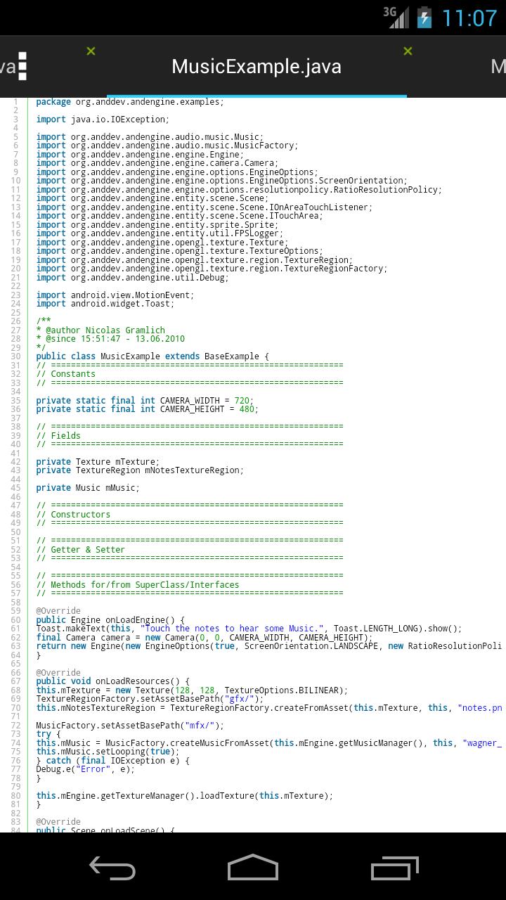 CReader : source code viewer