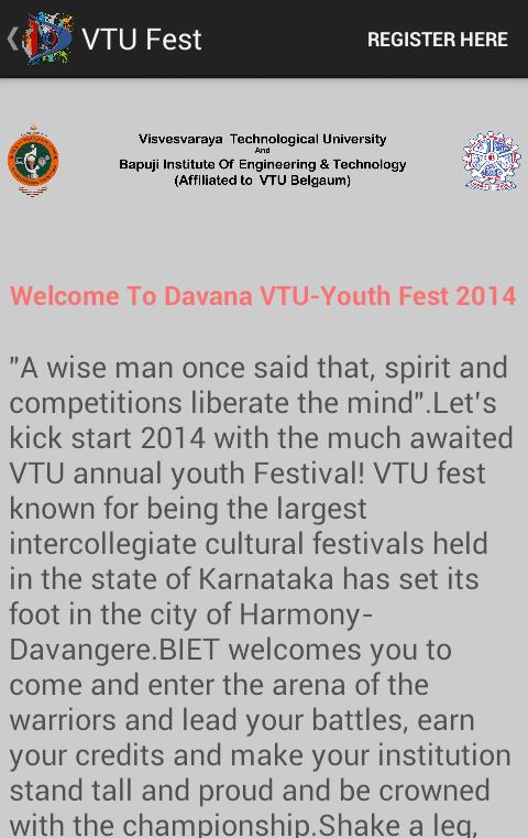 VTU Fest 2014