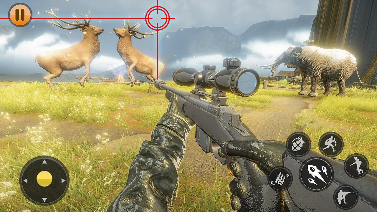 Wild Deer Sniper Hunting : Ani