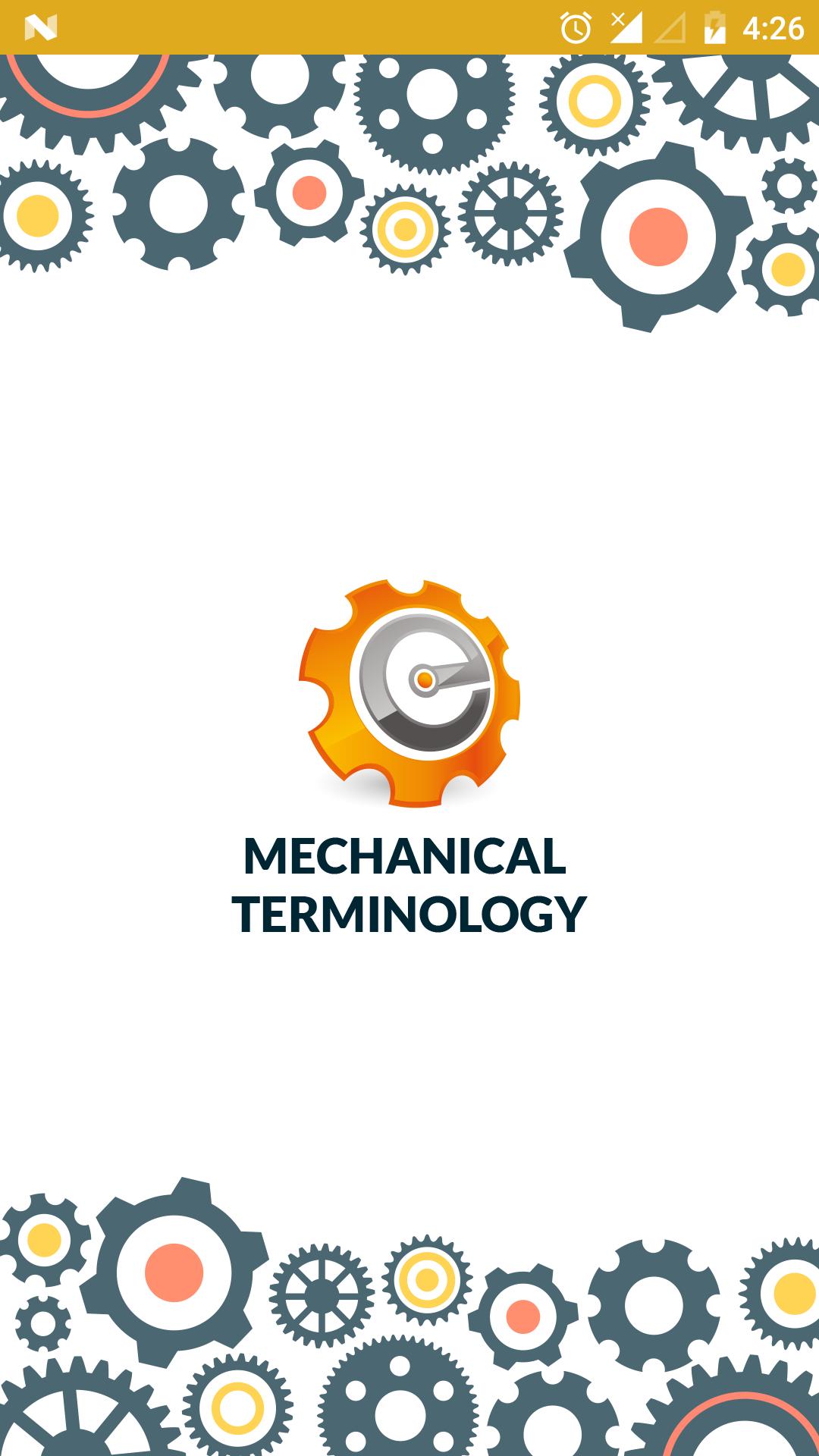 Mechanical Terms