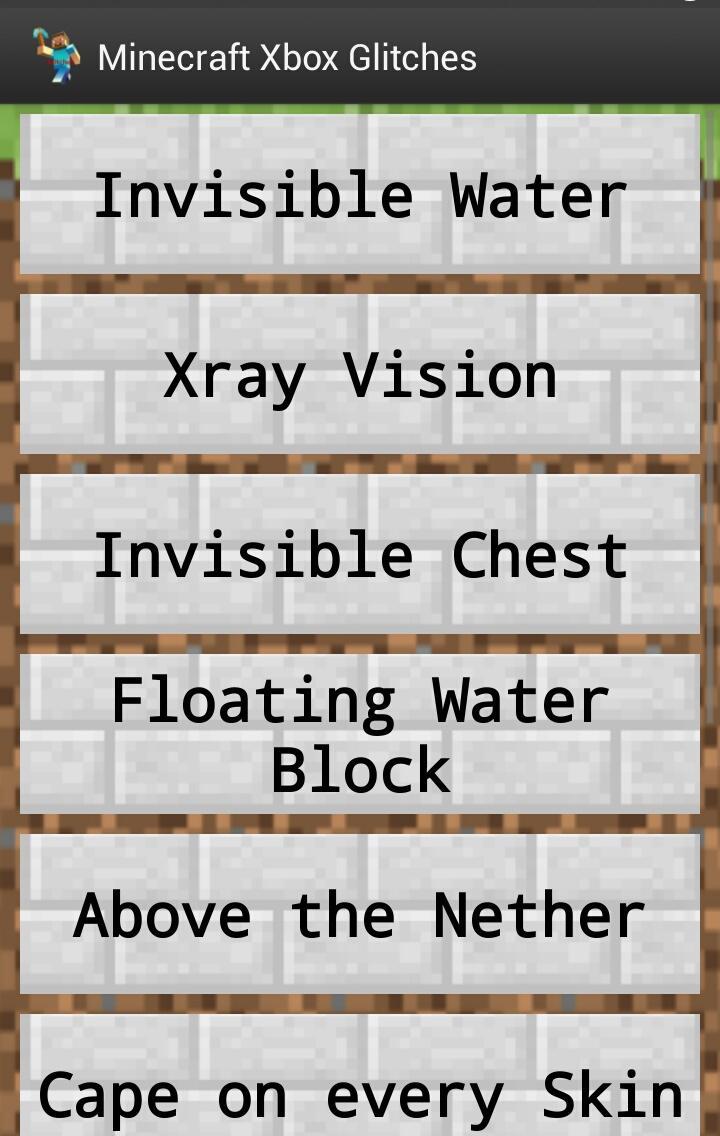 Glitches - Minecraft Xbox/PS3