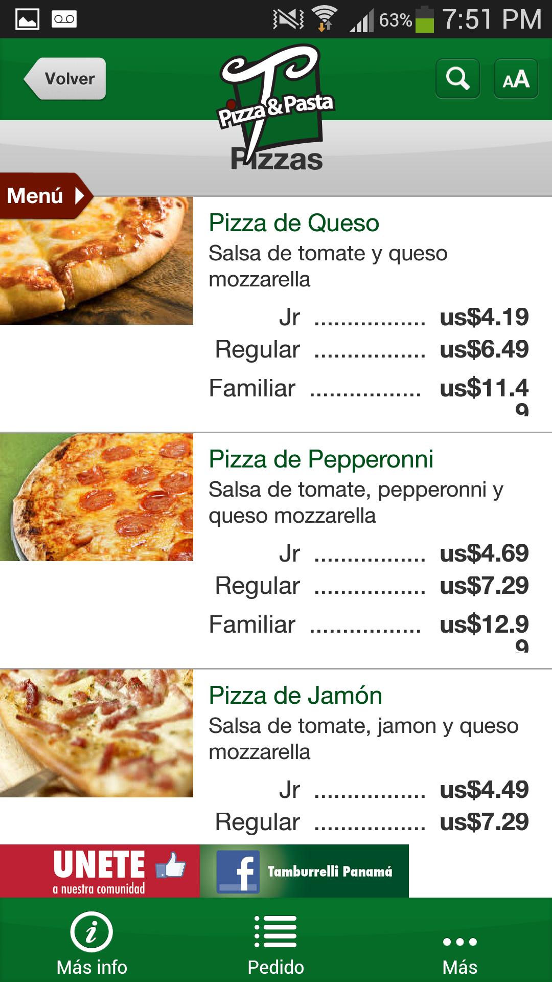 Tamburrelli Pizza & Pasta