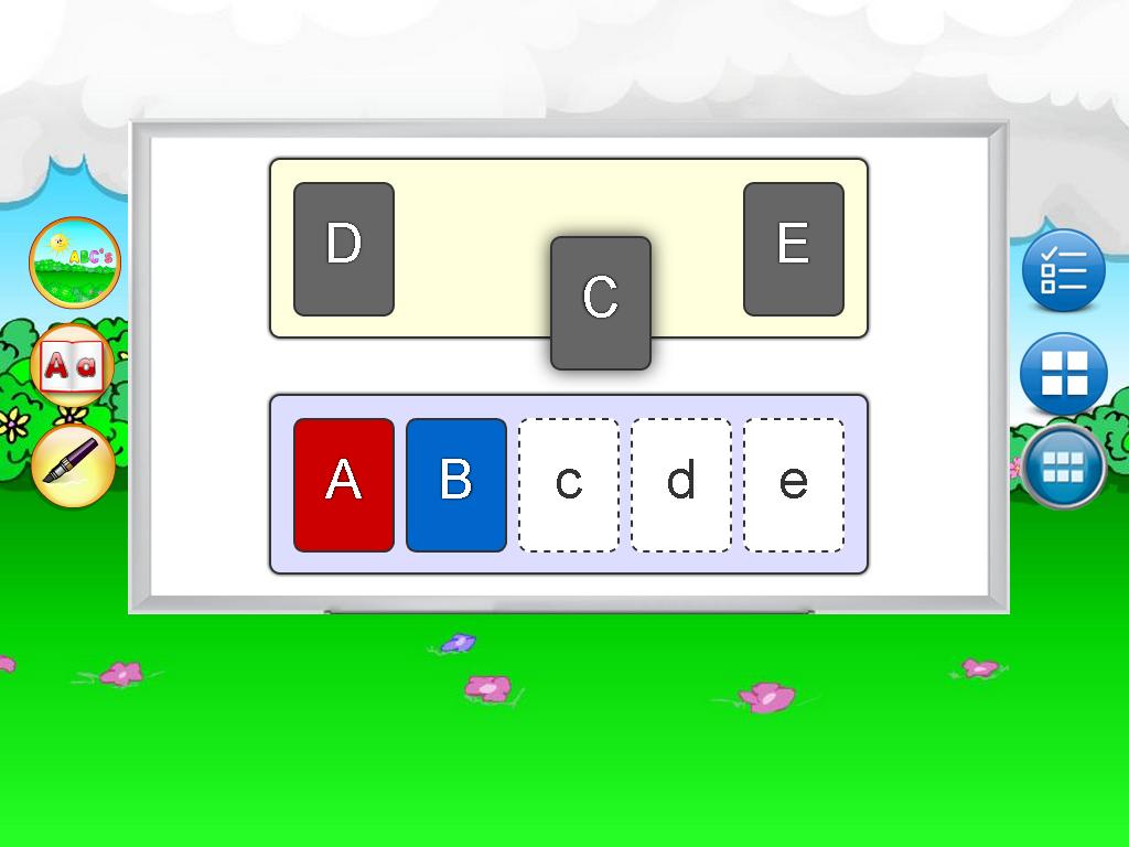 j'apprends l'alphabet