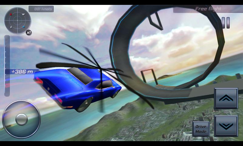 San Andreas Flying Car Sim 3D