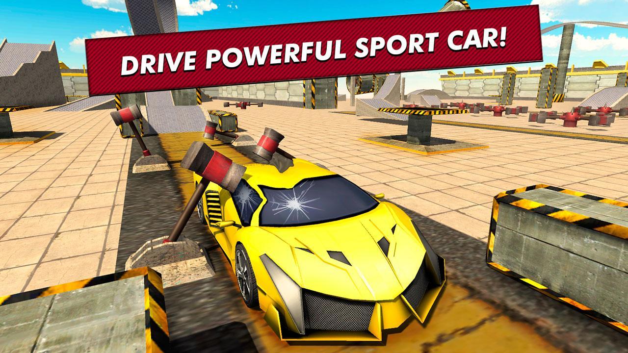 Crazy Car Stunt Race 3D