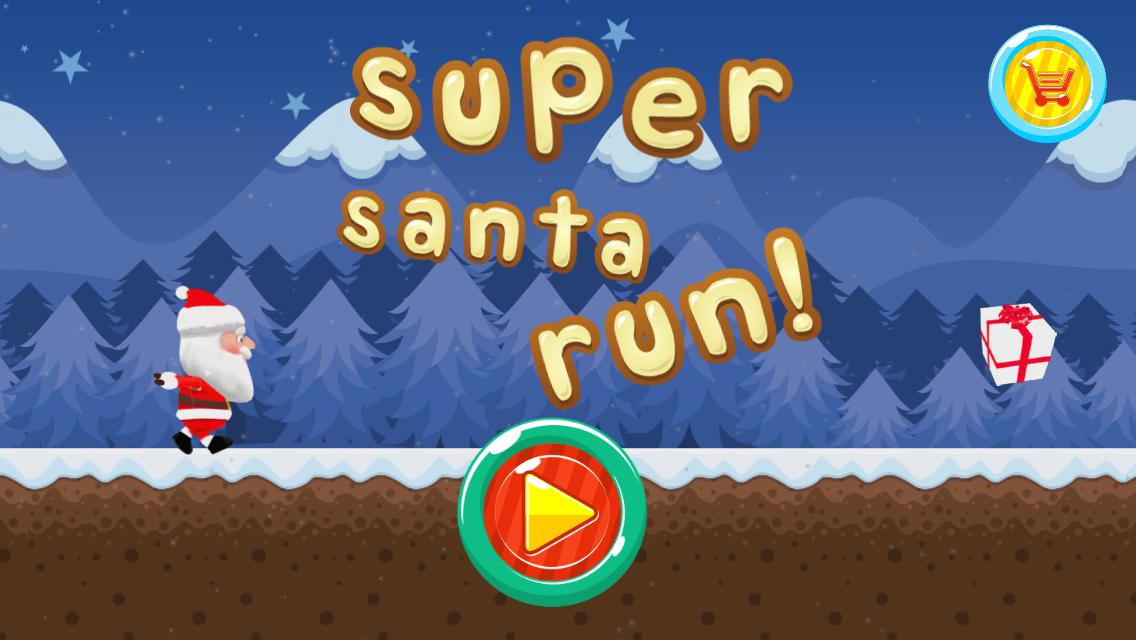 Christmas Games Super SantaRun