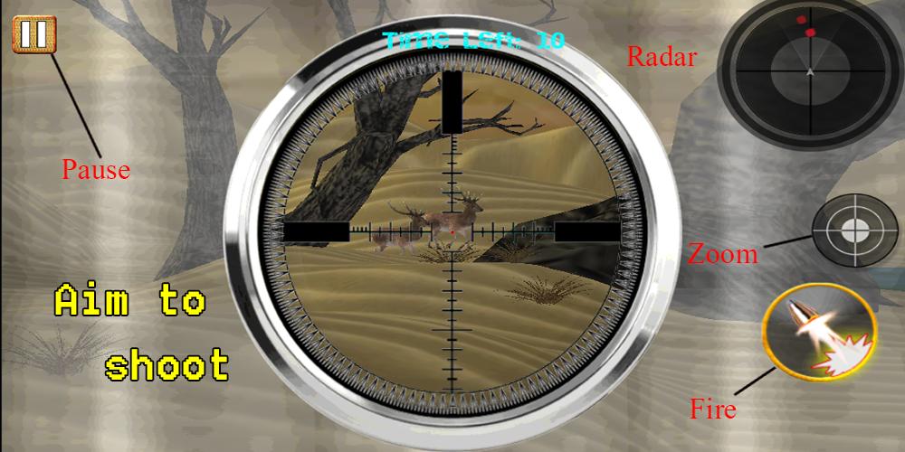 Deer Hunting Sniper Shooter