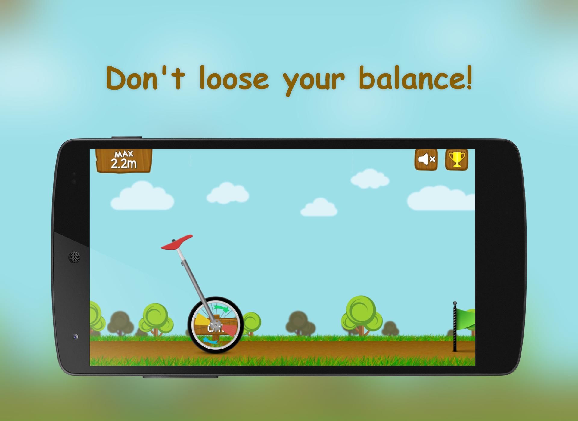 Unicycle Bike Challenge