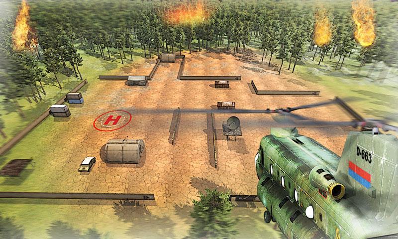 Jungle Fire Helicopter Rescue