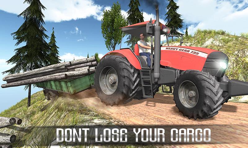 Offroad Farming Tractor Cargo