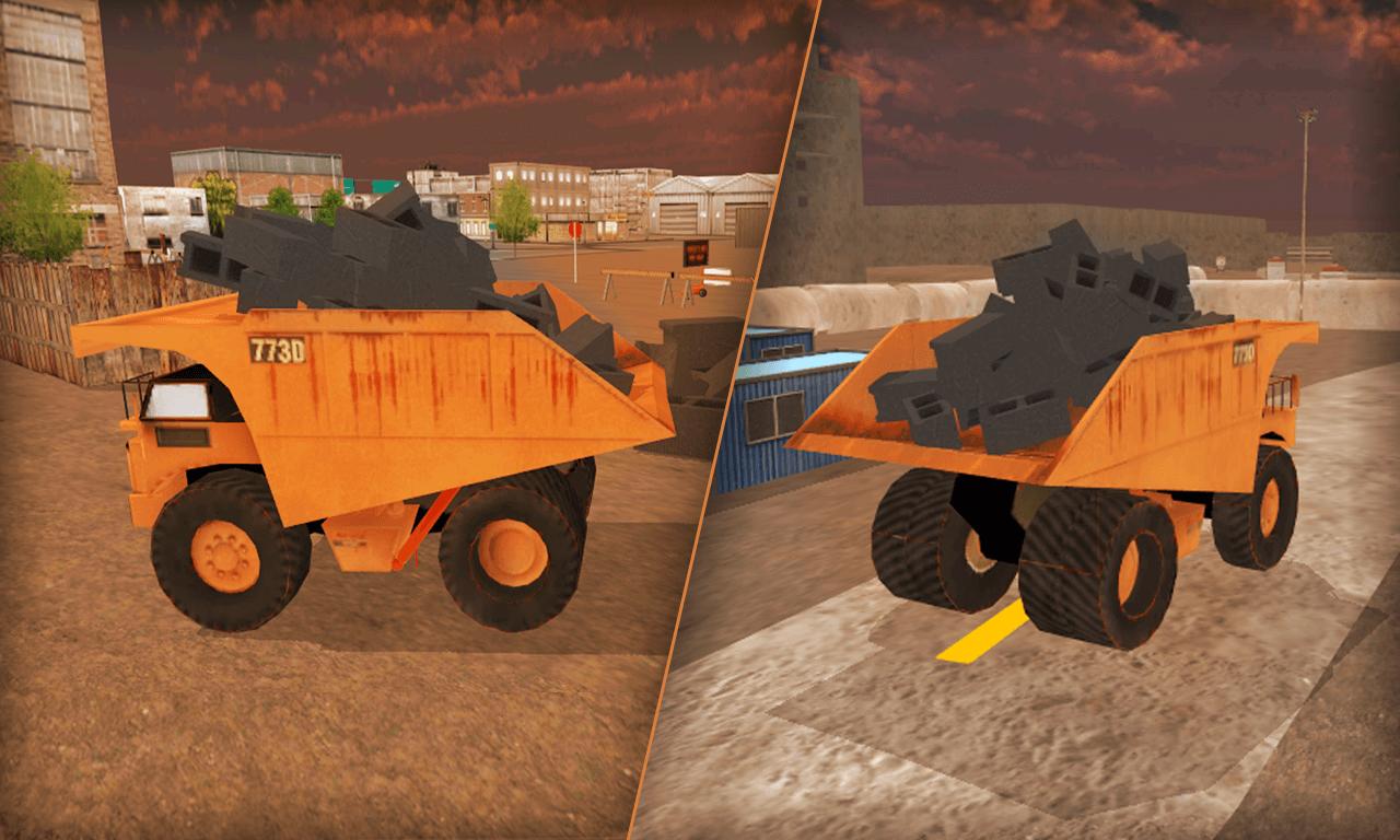 Excavator Construction Crane