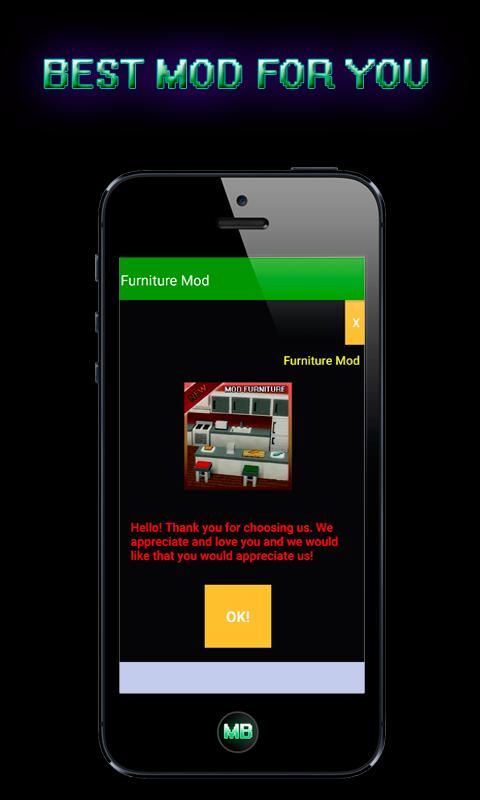 Mod Furniture for MCPE