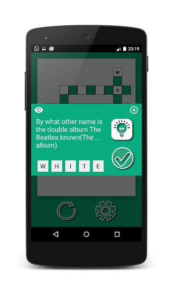 CRO: The crossword puzzle game