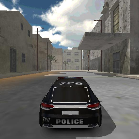 Arabic City Police Car 3D