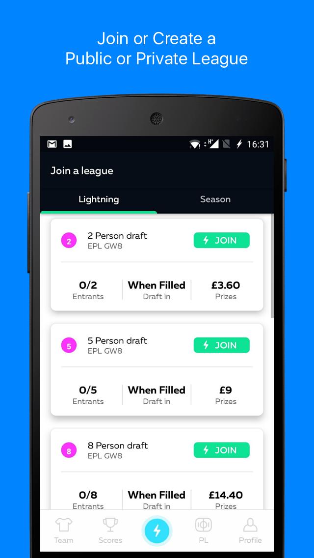Draft Fantasy Soccer