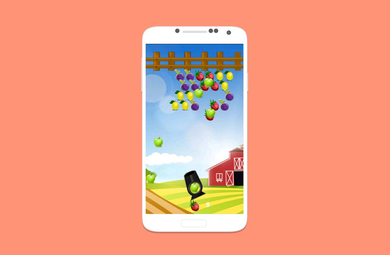 Bubble Shooter Fruits