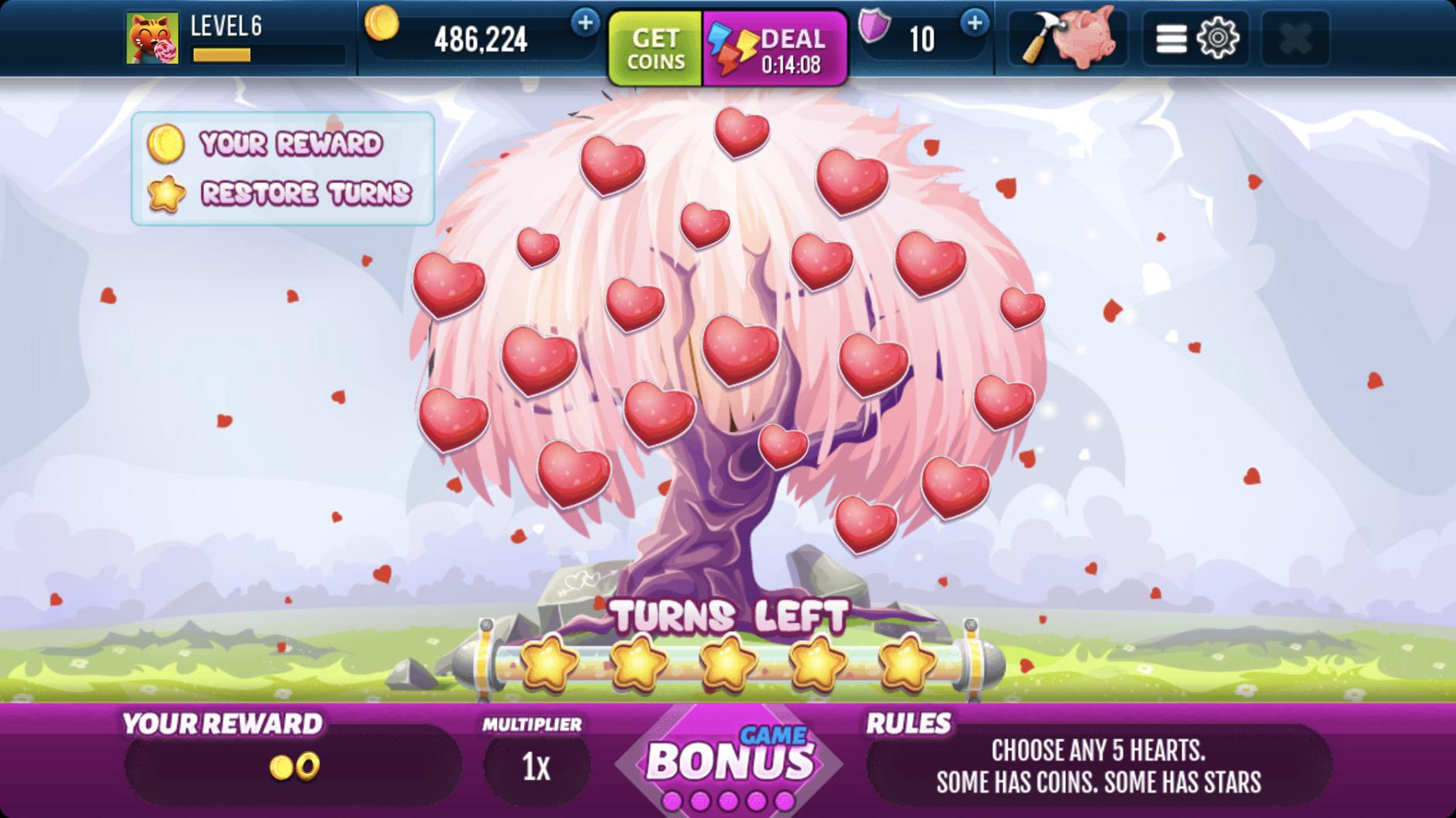 Romantic Spin Las Vegas Slots