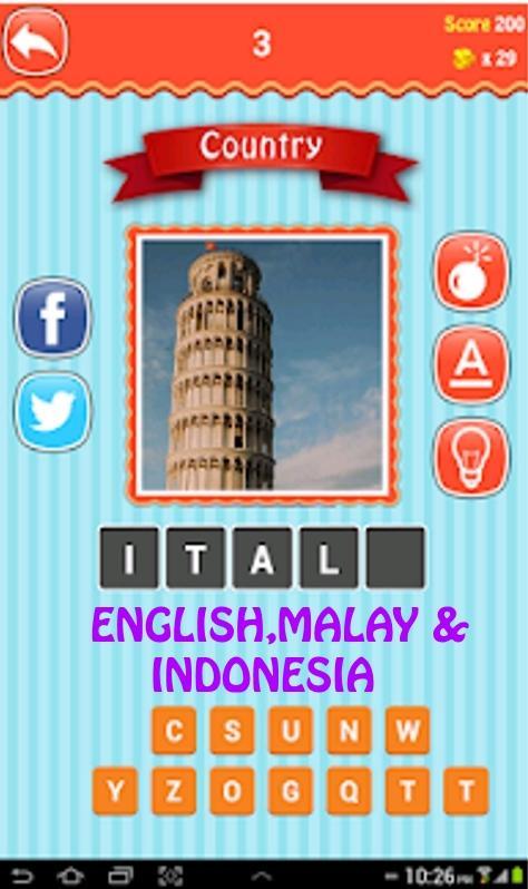 Pic-Word Games : Places