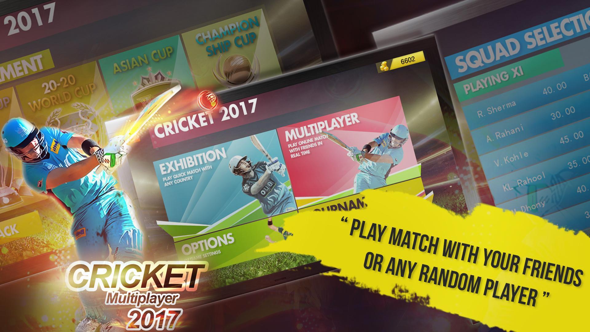 Cricket Multiplayer 2017